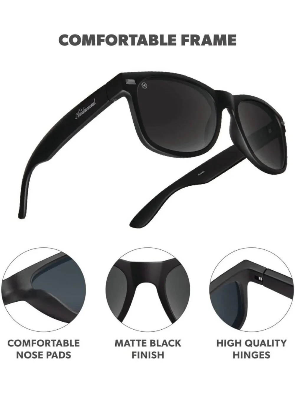 Stylish Large Polarized Sunglasses for Men & Women - UV400 Protection, Trendy